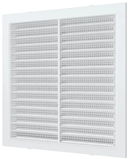 Решетка вентиляционная С СЕТКОЙ AC 138х138 пластик ERA