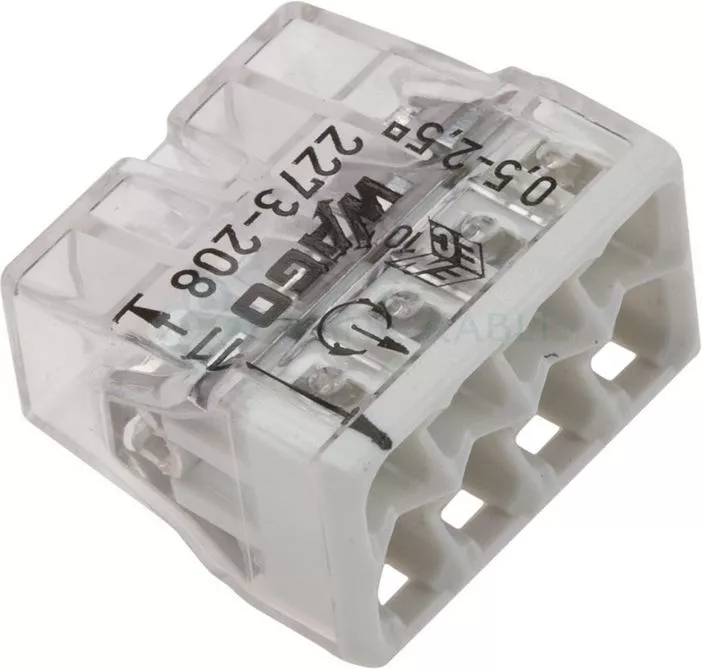 Клеммник 2273-208 8*(0,5 - 2,5mm) 24A 450V (уп-50шт)