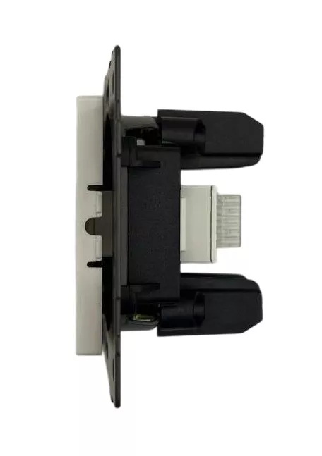Розетка RJ45 (cat 5e) 1-я белая A-031W AWSPRODUCTS