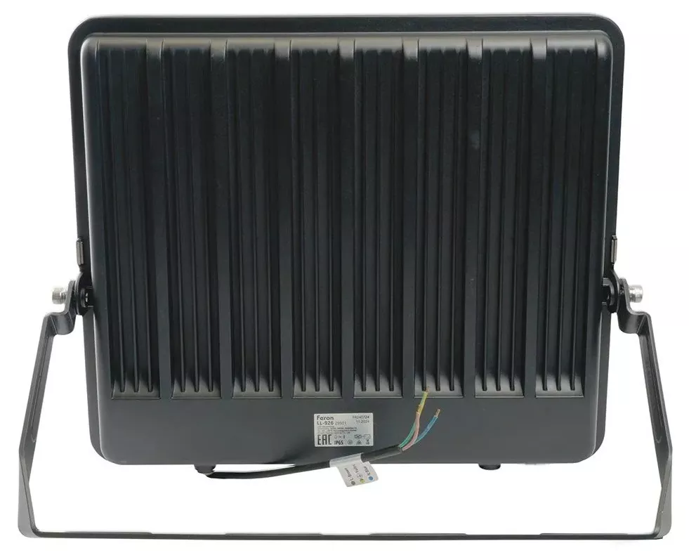 Прожектор LED LL-926 6400K 300W 25500Lm IP65 черный Feron