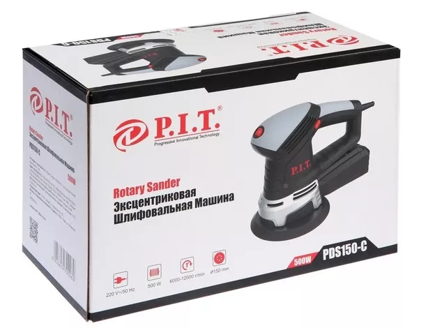Шлифмашина эксцентриковая PDS150-C (500W, 150мм) P.I.T
