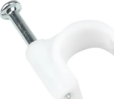 Скоба круглая с гвоздем 10мм (100 шт.) (ELUX), уп