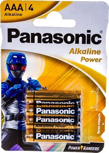 Элемент питания Panasonic LR03 Alkaline Power (1блистер-4шт) CDS  (AAA)