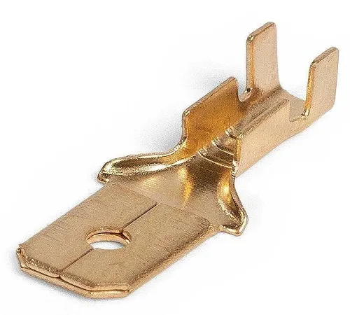 Разъем плоский неизолир. РП-П 2,5-(6,3) (КВТ)