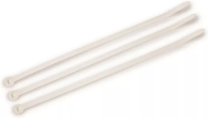 Хомут 4,8*400 белый нейлон (100 шт.) (ELUX)