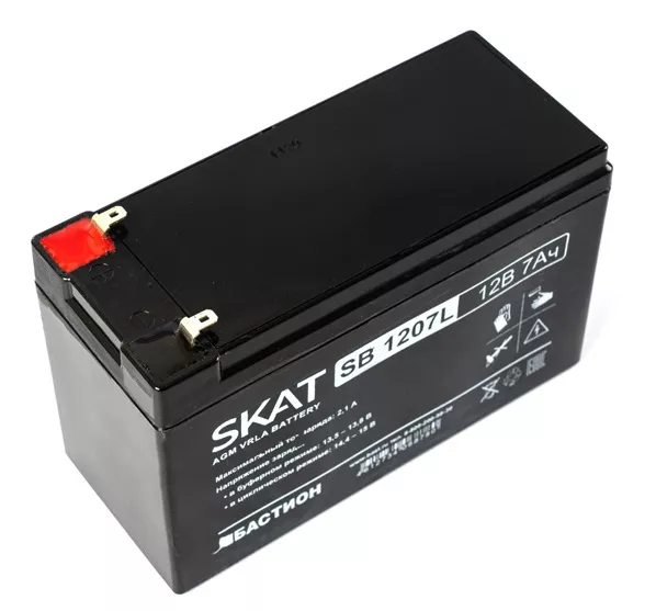 Аккумуляторная батарея SKAT SB 1207L (12В 7Ач)