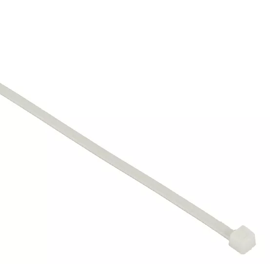 Хомут 2,5*200 белый нейлон (100 шт.) Basic (EKF)