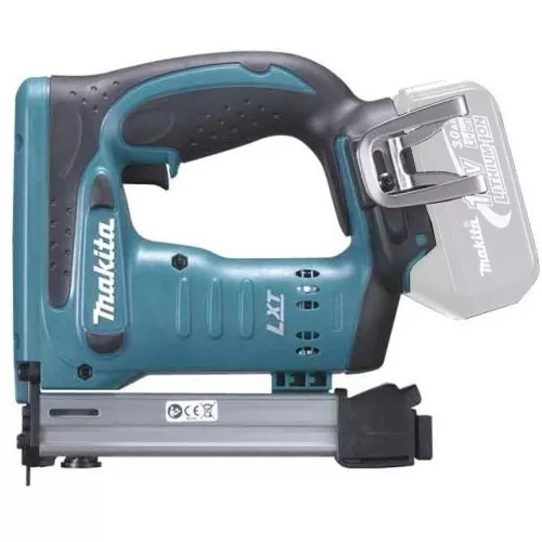 Аккумуляторный скобосшиватель BST221Z  Makita, аккум 18В, Li-Ion, ширина скоб 10мм, масса 2,4кг. Mak