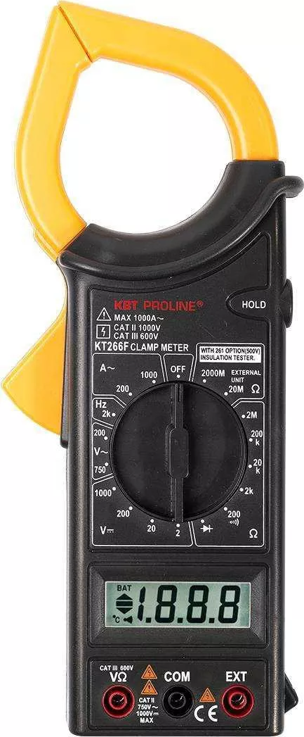 KT 266F "PROLINE" Токовые клещи цифровые (КВТ)