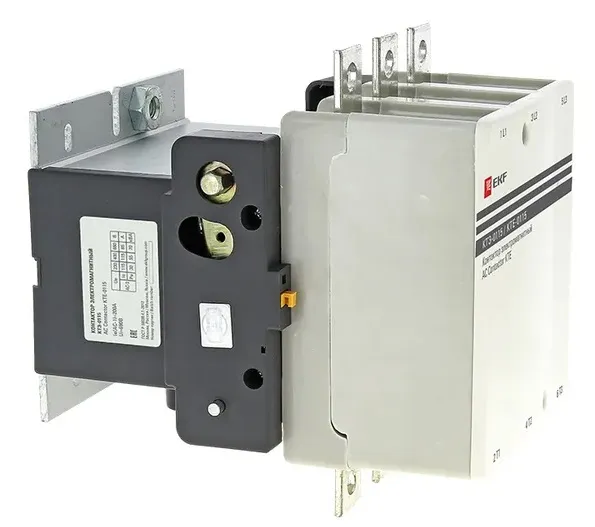 Контактор КТЭ 115А (кат.220В АС, 115А, 55кВт, 1но.) EKF