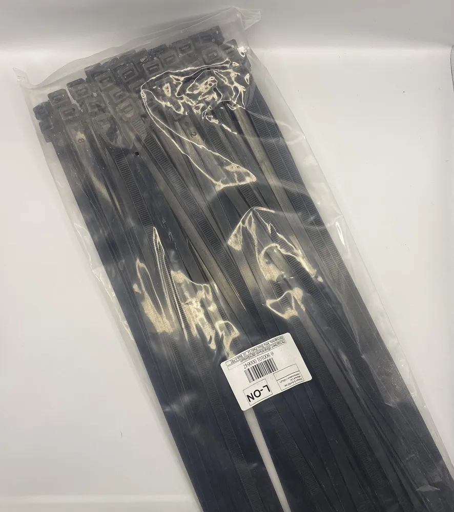 Хомут 8,8*600 чёрный UV нейлон (100шт) (L-ON), уп