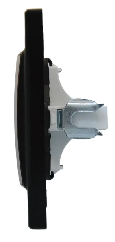 Розетка TV 1-я чёрная SD-P1014B AWSPRODUCTS