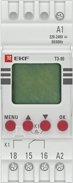 Таймер электронный ТЭ-80 16А 230В PROxima