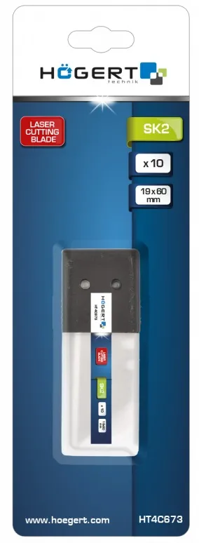 Лезвия трапециевидные SK2 (10 шт.) HOEGERT