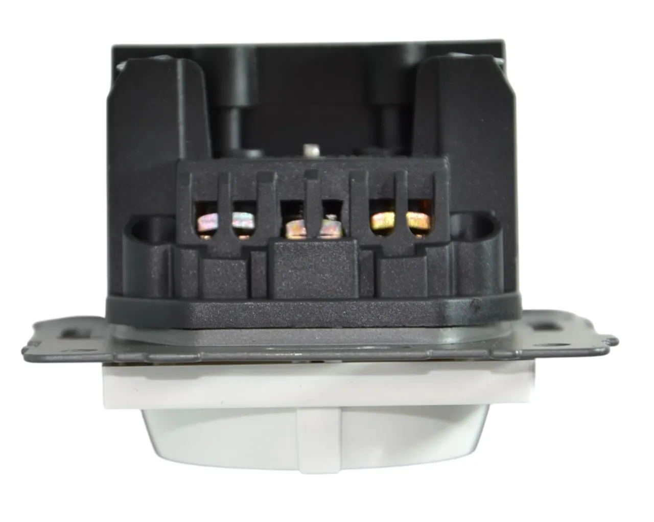 Розетка 1-я с/з с USB и TYPE C белая A-026W AWSPRODUCTS