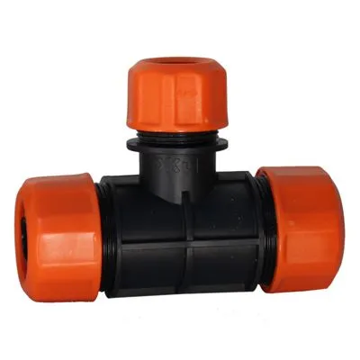 Соединитель-муфта "ЖУК" тройник 1/2-3/4-3/4"