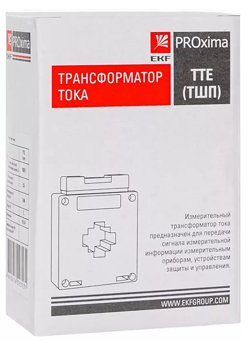 Трансформатор тока ТТЕ-40-400/5А класс точности 0,5 EKF PROxima