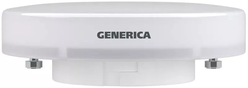 Лампа LED T80 GX53 3000К 12Вт 1200Lm GENERICA