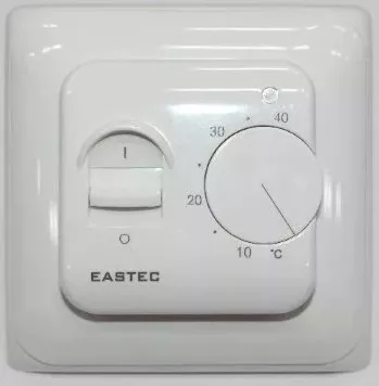 Терморегулятор EASTEC RTC 70.26 (3.5 кВт)  белый, механический, встраиваемый