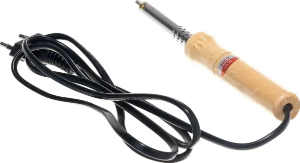 Паяльник ПД 220 В 40 Вт деревянная ручка (блистер) PROCONNECT