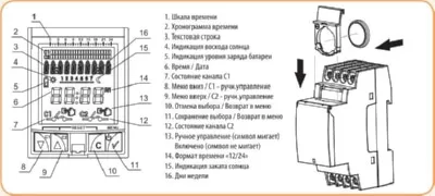 Таймер астрономический ASTROCLOCK-2