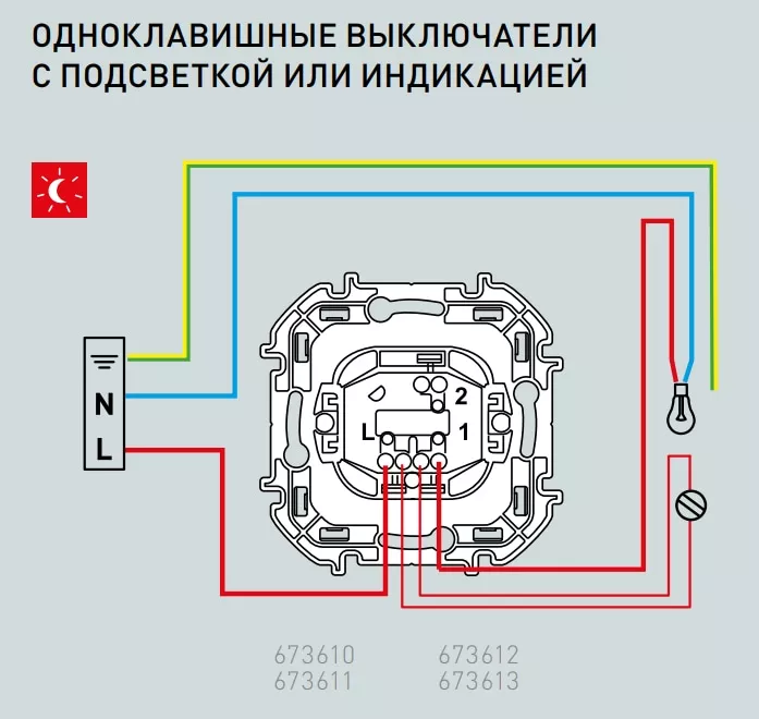 Выключатель 1-кл. с подсветкой Антрацит INSPIRIA LEGRAND