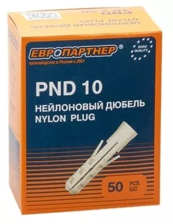 Дюбель двухраспорный 10*50 полипропилен Чапай (50 шт.) (Стройбат)