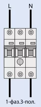 Авт. защиты эл. двигателя Z-MS-1,0/3 (0,63-1,0A) 3-pol