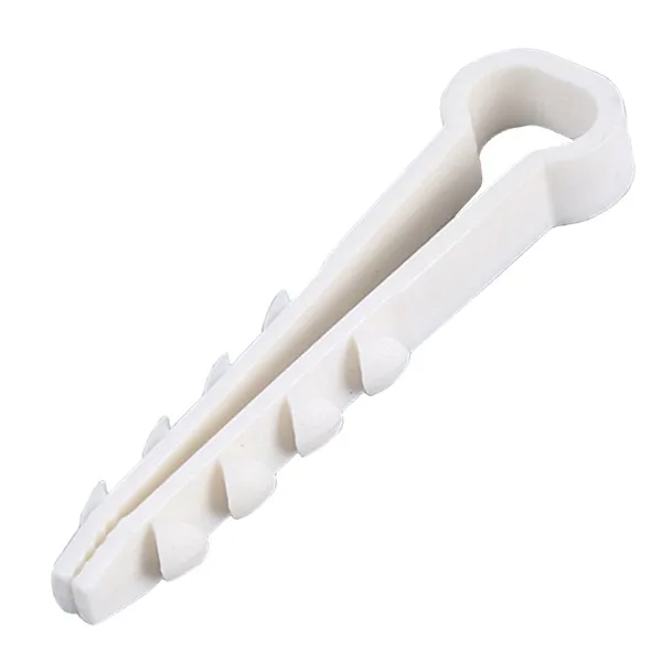 Дюбель-хомут ДХП 10х5 Белый Fortisflex (100шт) (аналог USMP-2), уп