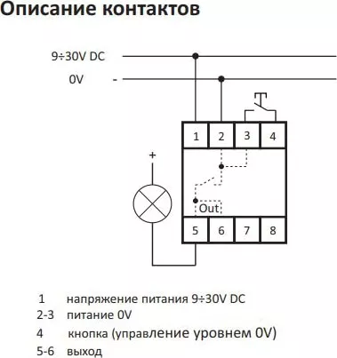 Реле управления светод.устройствами  PCZ-531LED F&F
