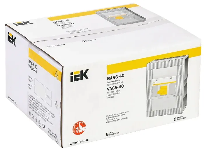 Автоматический выключатель ВА88-40 630А/3 35кА IEK