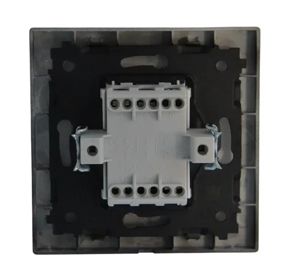 Выключатель 3-кл. чёрный SD-P1010B AWSPRODUCTS