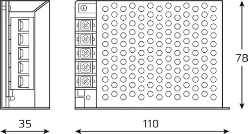 Блок питания Basic 12В 40Вт Gauss
