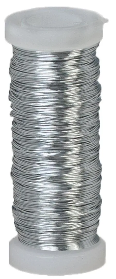 Проволока 0,3 мм стальная оцинкованная (50 м) (Стройбат), уп