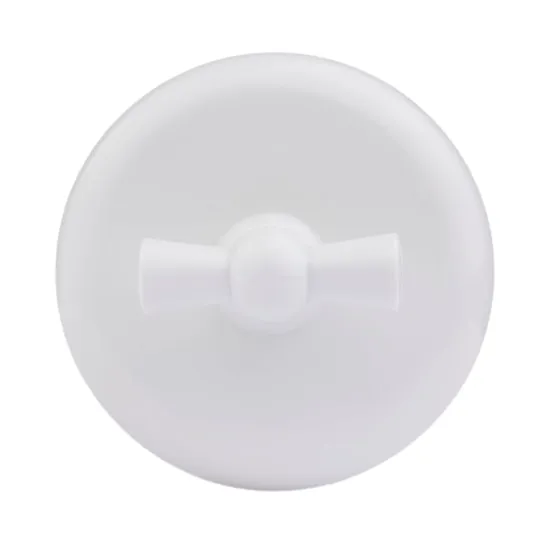 Выключатель 2-кл. RF Белый (пластик) Bironi