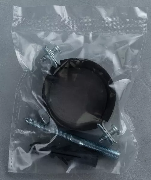 Хомут сантехнический 1/2" (20-24мм) М8 комплект Premium (в уп.-150шт)																														