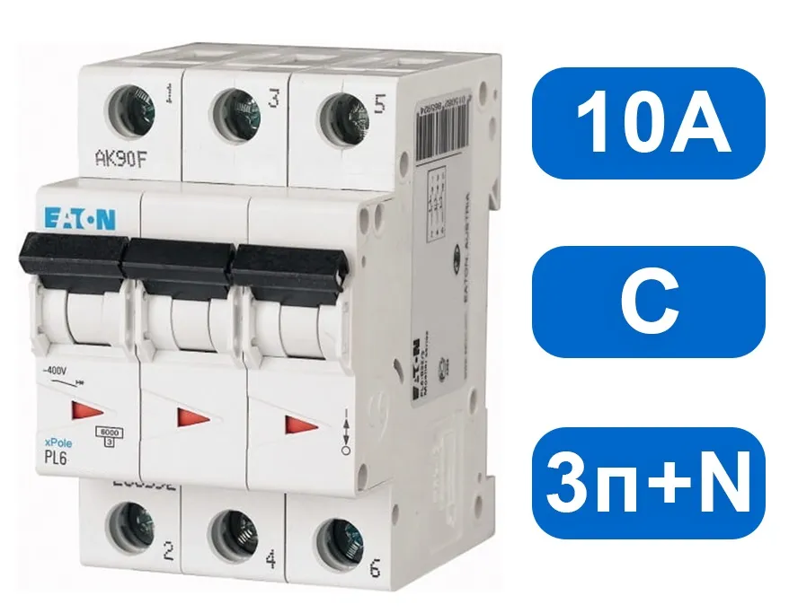 Автомат PL6-C10/3N