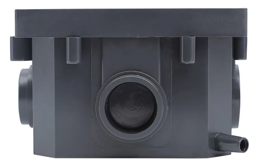 Лючок в бетонный пол с коробкой на 2 модуля IP44 мат никель PRIMER IEK