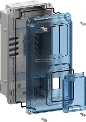 Щит учёта пласт. ЩУРн-П 1/8 IP55 PC IEK