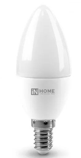 Лампа светодиодная LED-СВЕЧА-VC 14Вт 230В E14 6500K 1330Лм IN HOME