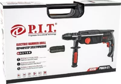 Перфоратор РВН24-С1 МАСТЕР (850W, 2,4Дж, SDS+) P.I.T