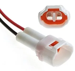 Авт. двухполюс.разъем с проводом, вилка DJ7021-2-11(12Dc, 18AWG 300mm)