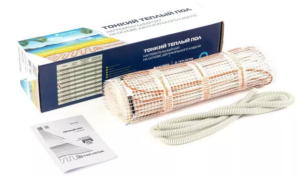 Нагревательный мат TEPLOCOM МНД-3,0 - 480 ВТ (3м2, 160вт/м2)