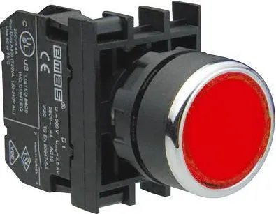 Кнопка B200DK крас. 1нз IP40 Emas