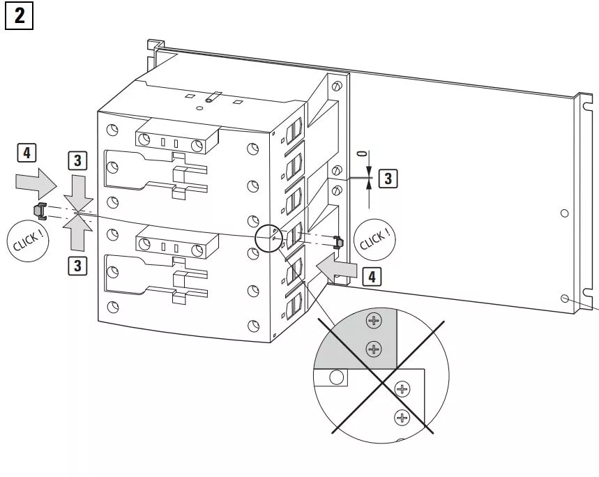 Блокировка механическая DILM150-XMV (для DILM 80-170)