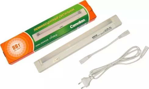 Светильник люмин.с выкл. 220В Camelion WL-2001 (8W, с сетевым проводом )