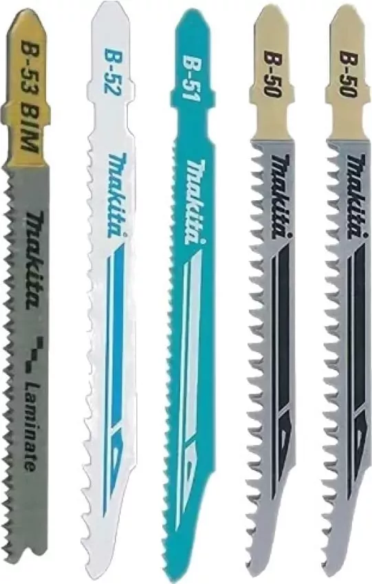Пилки для лобзика Super Express, набор 5 шт. (B-50x2, B-51, B-52, B-53) Makita