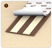 Лента антискользящая напольная 40мм 1,8м Темно-Серый ИДЕАЛ