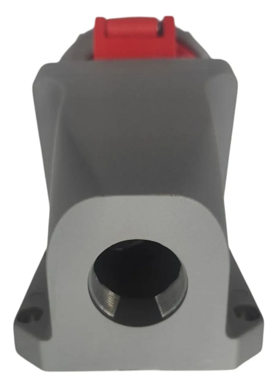 Розетка стационарная 32A 3п (2P+PE) SLN-123K IP44, 380В, AWSPRODUCTS