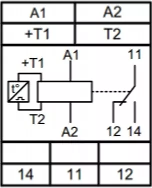 Реле контроля температуры ТР-М02 ACDC36-265В УХЛ4 с ТД-3